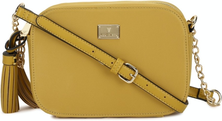 VAN HEUSEN Yellow Sling Bag Sling Bags Yellow - Price in India