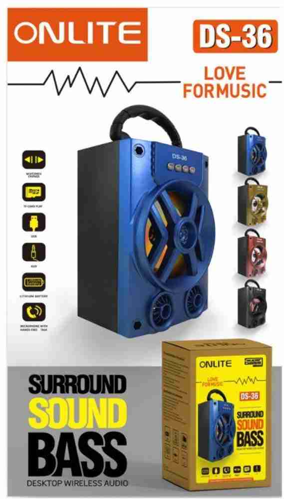 Buy ONLITE DS 36 10 W Bluetooth Speaker Online from Flipkart