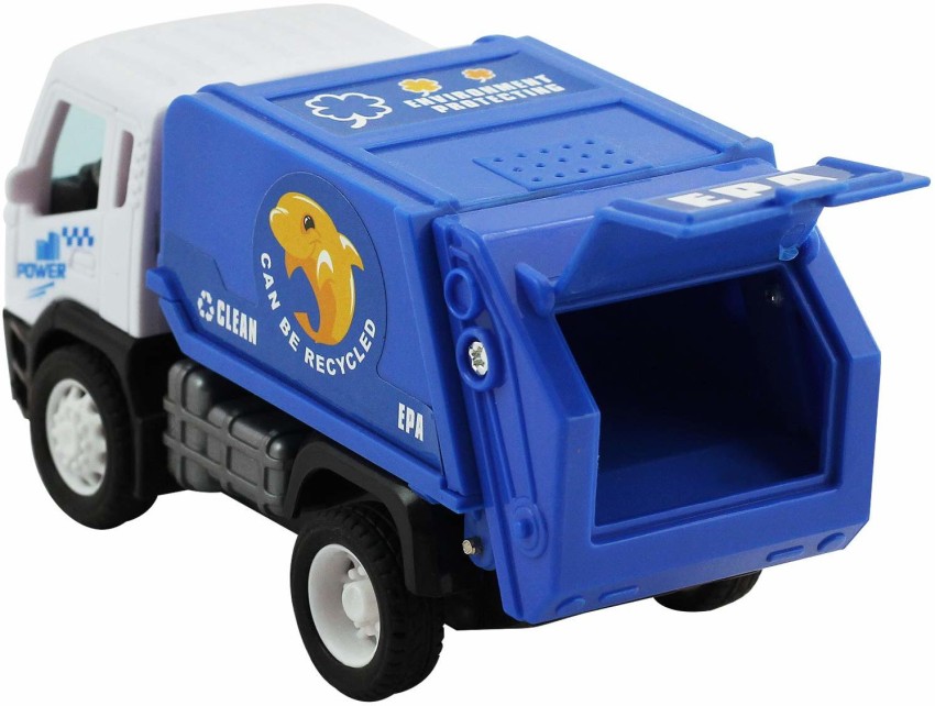 Blue recycling 2024 truck toy