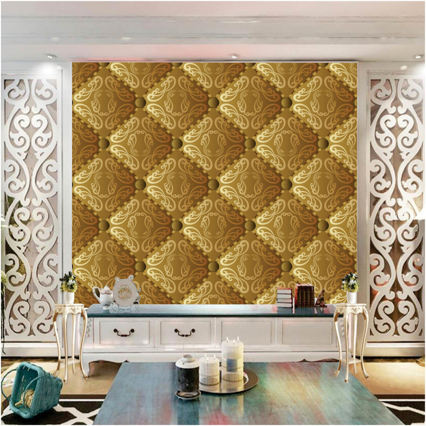 Gold colour wallpaper discount