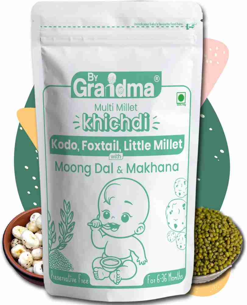 By Grandma Multi Millet khichdi Baby Food for 6 month babies