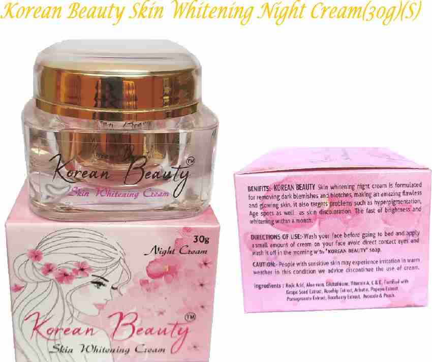 Face whitening night online cream