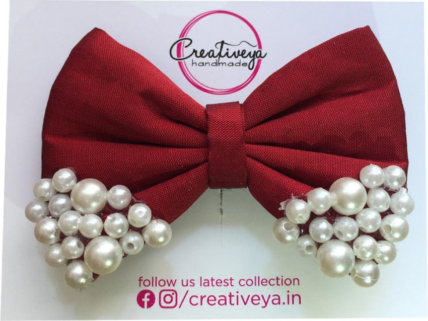 Pearl Bow Clip