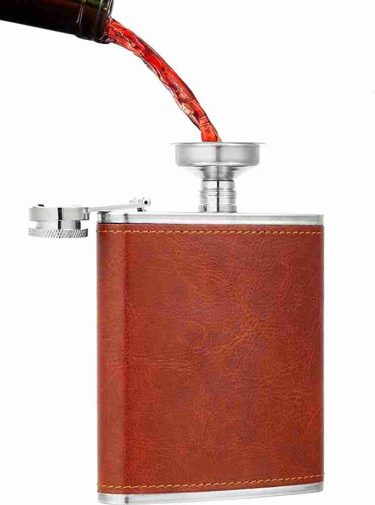 MFC Stainless Steel 8oz Hip Flask - Sweetwater Fly Shop