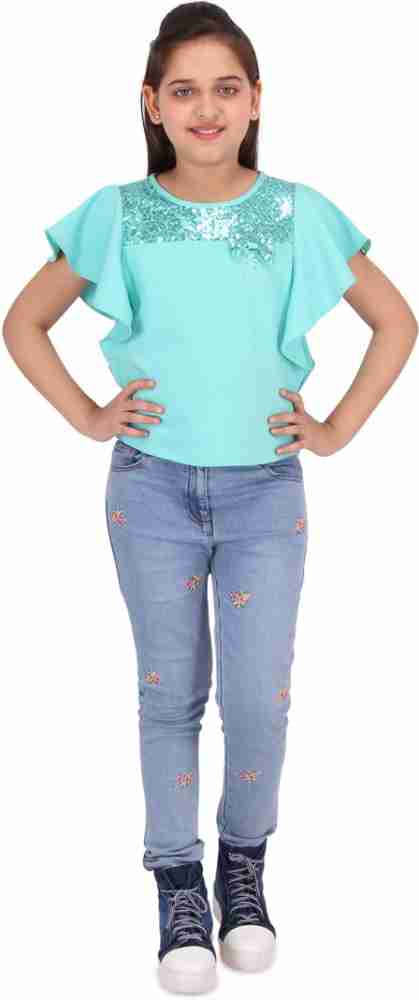 Jeans on sale top flipkart