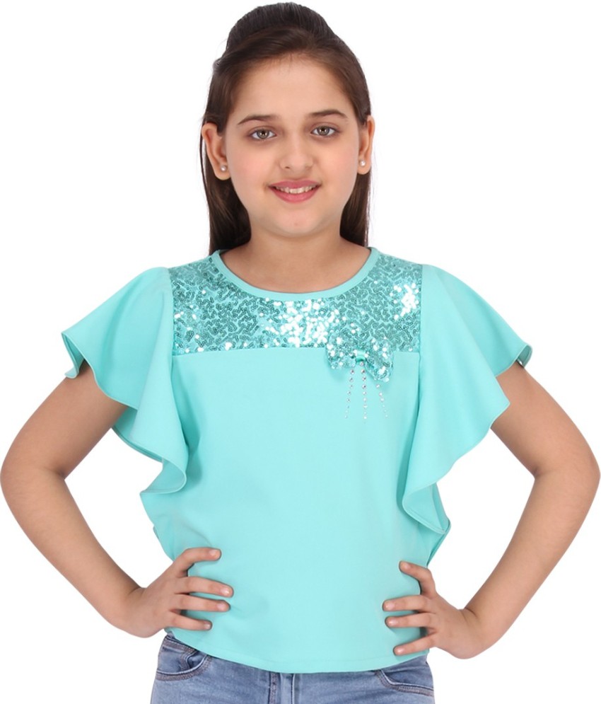 Cutecumber Baby Girls Casual Georgette Top Price in India Buy