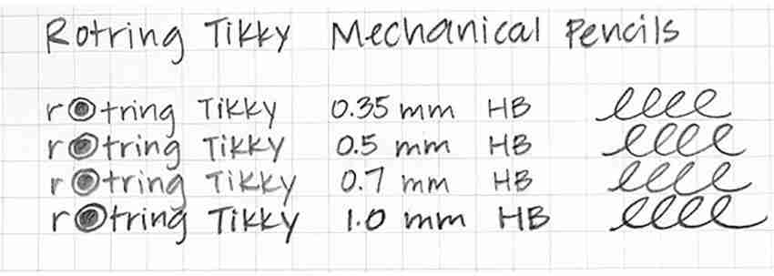 Tikky Mechanical Pencil 0.35