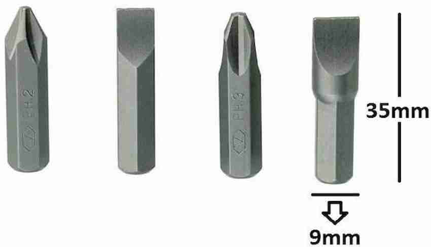 Impact driver on sale bit size