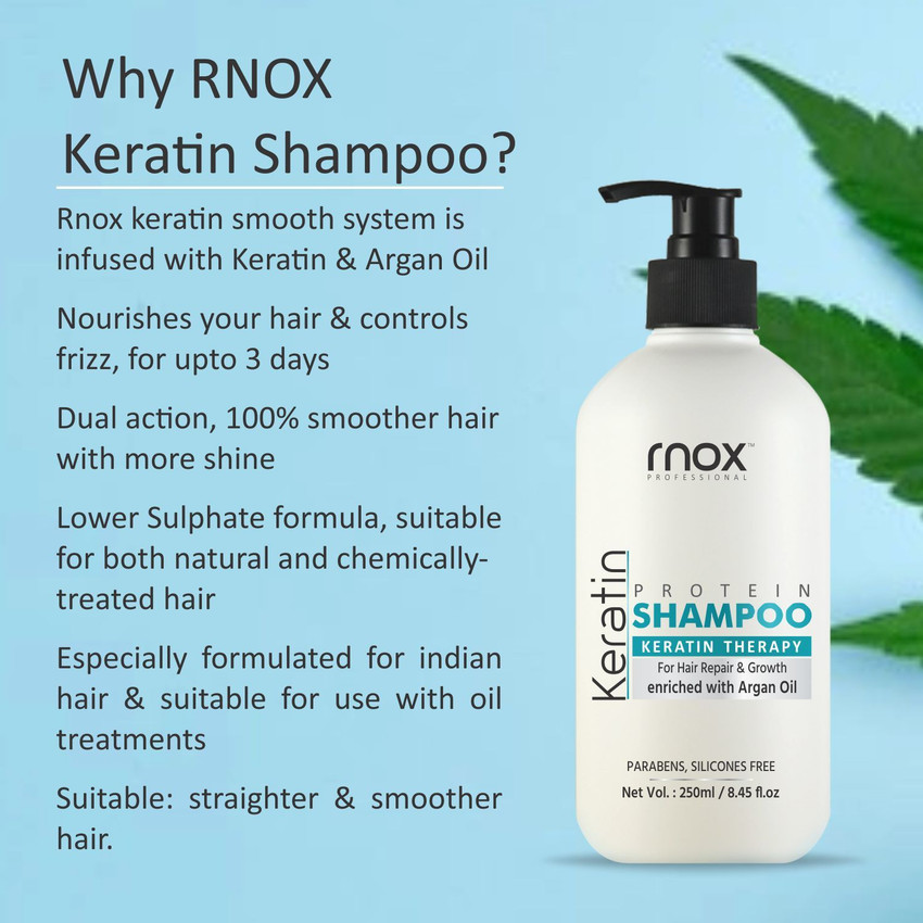 RNOX Keratin Protein Shampoo for Hair Smoothening and Straightening Price in India Buy RNOX Keratin Protein Shampoo for Hair Smoothening and Straightening Online In India Reviews Ratings Features Flip...