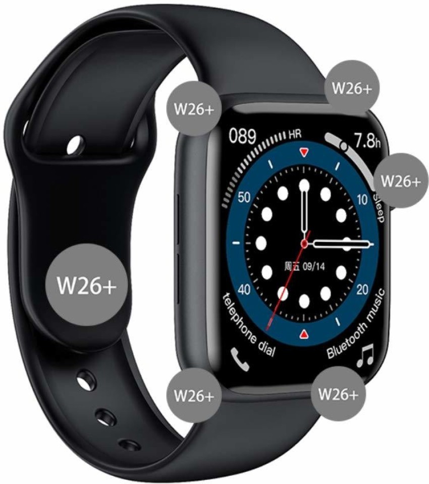 W26 smart watch discount flipkart