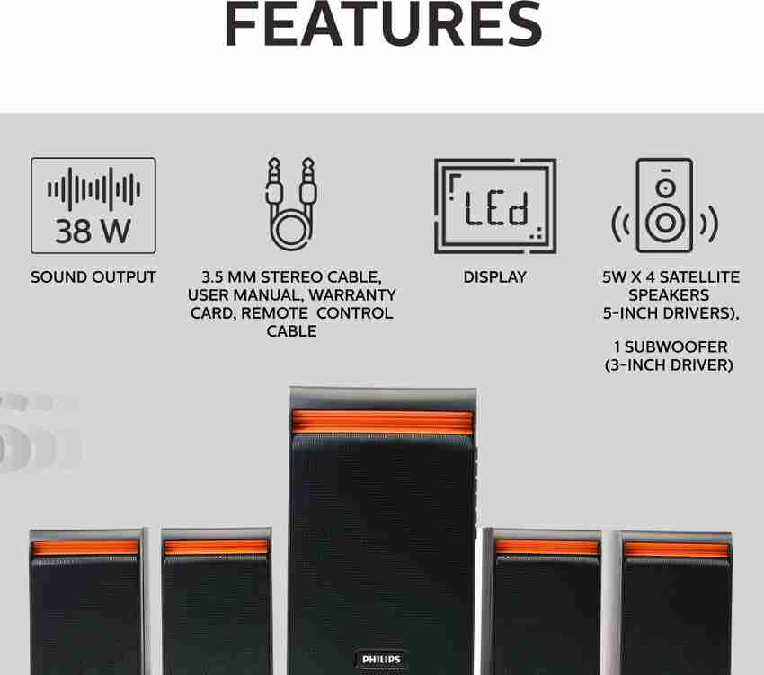 Philips 4.1 home theater top price list