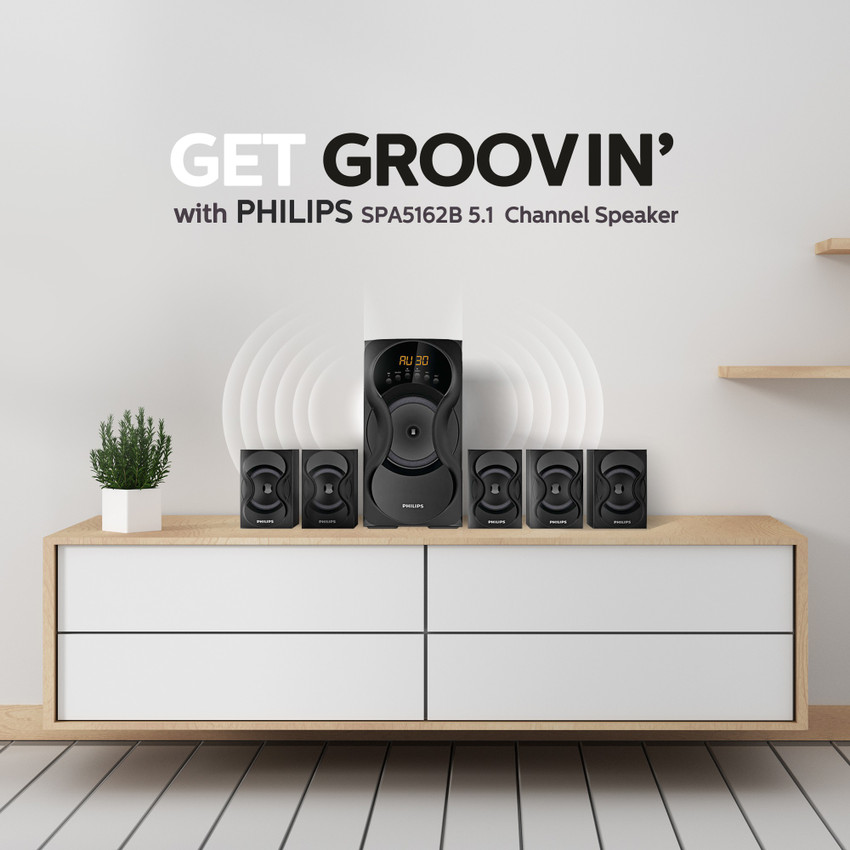 Philips home theatre 5.1 spa5162b sales