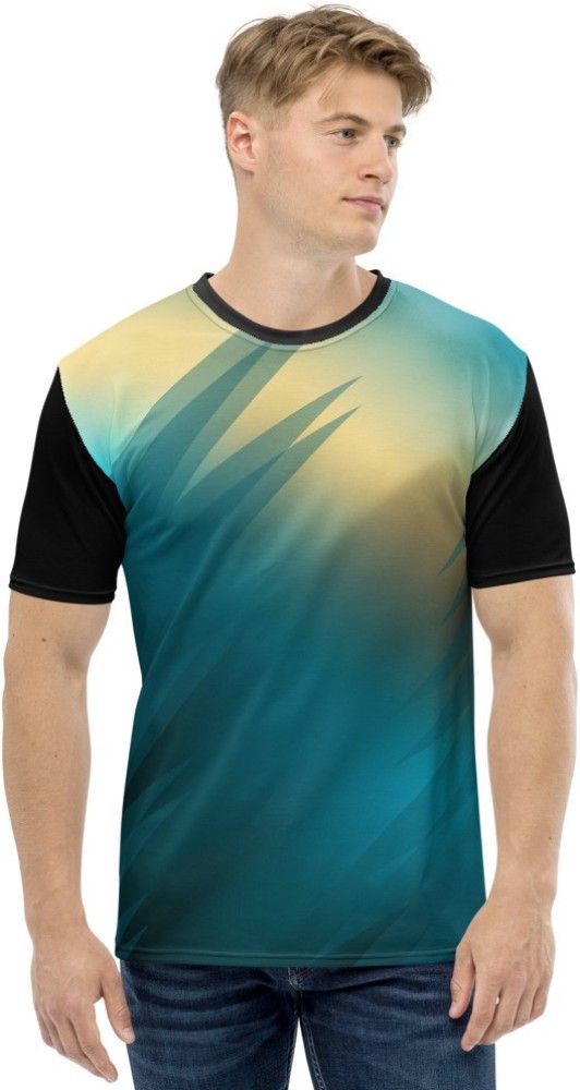 Buy JJ TEES Polyester Half Sleeve Jersey with Round Collar and