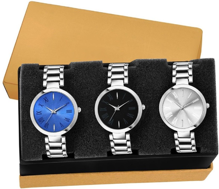 JAGRON Analog Watch For Women Buy JAGRON Analog Watch For Women TN 4592 Combo Pack of 3 Unique Dial Cruiser Look Online at Best Prices in India Flipkart