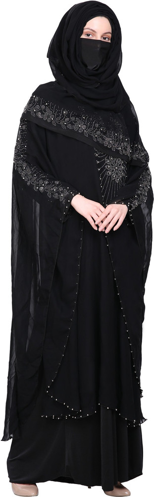 Stone work hotsell burqa designs