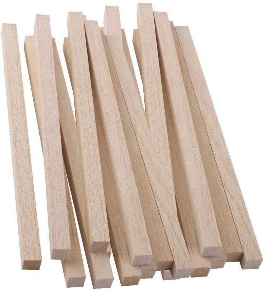 96 Pieces Wooden Craft Sticks - Craft Wood Sticks and Dowels