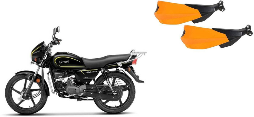 Splendor plus 2025 orange colour