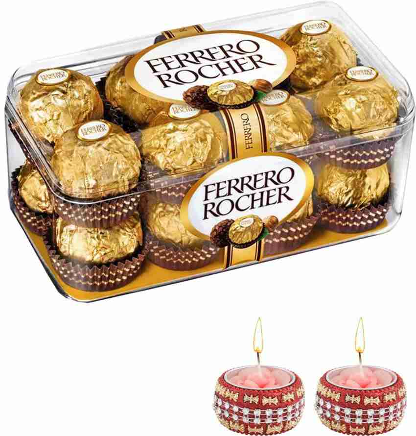 FERRERO ROCHER Gift Pack With 2 Designer Diya Corporate Gifting
