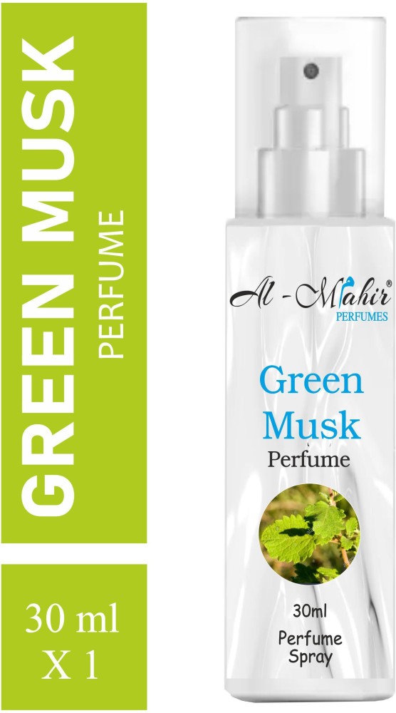 Buy Al-Mahir Green Musk Perfume Spray For Men & Women 30ML (Free From  Alcohol) Perfume - 30 ml Online In India