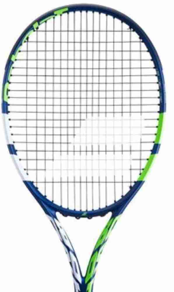 BABOLAT BOOST DRIVE Blue Green White Strung Tennis Racquet Buy