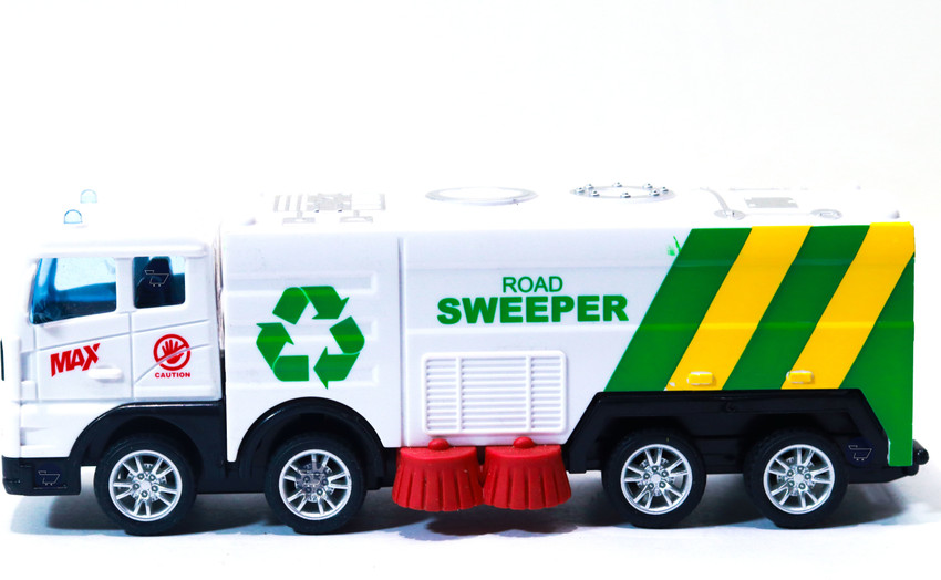 INFINITE POCKET 1 55 Model Sweeper Truck Toys for Boys Vehicle for