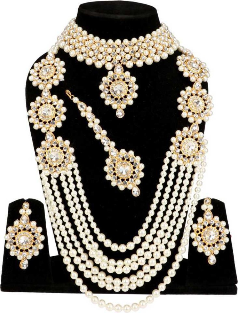 Flipkart bridal jewellery on sale set with price