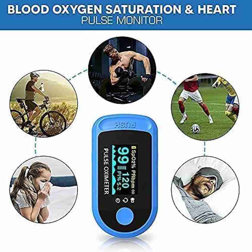 Up To 86% Off on Finger Pulse Oximeter Wrist D