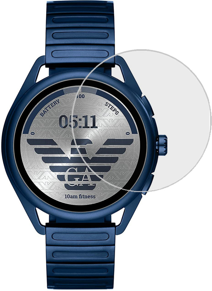 Armani smartwatch blue hotsell