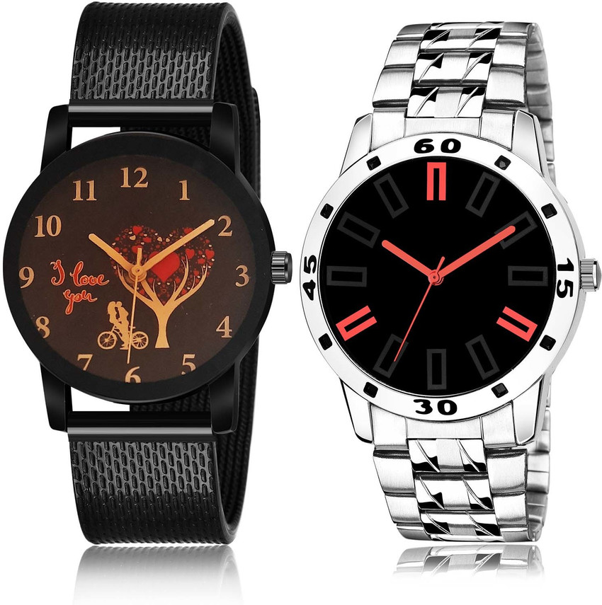 Flipkart men's watches combo outlet