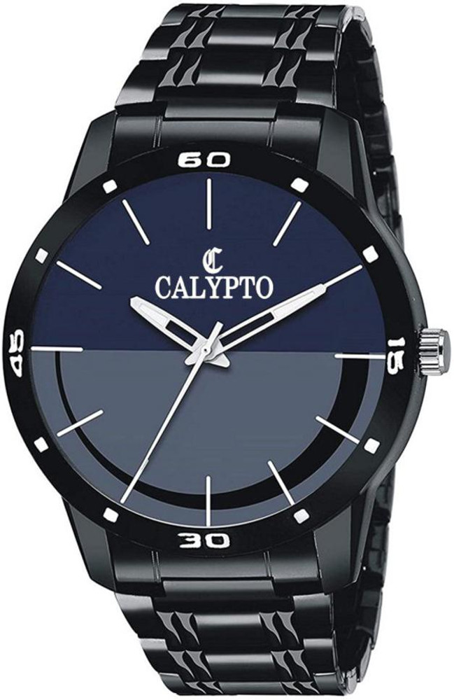 Black chain watch for boys top