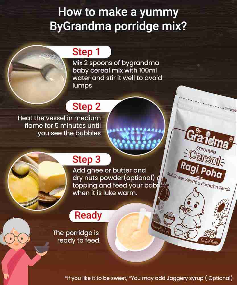 Poha cereal shop for babies