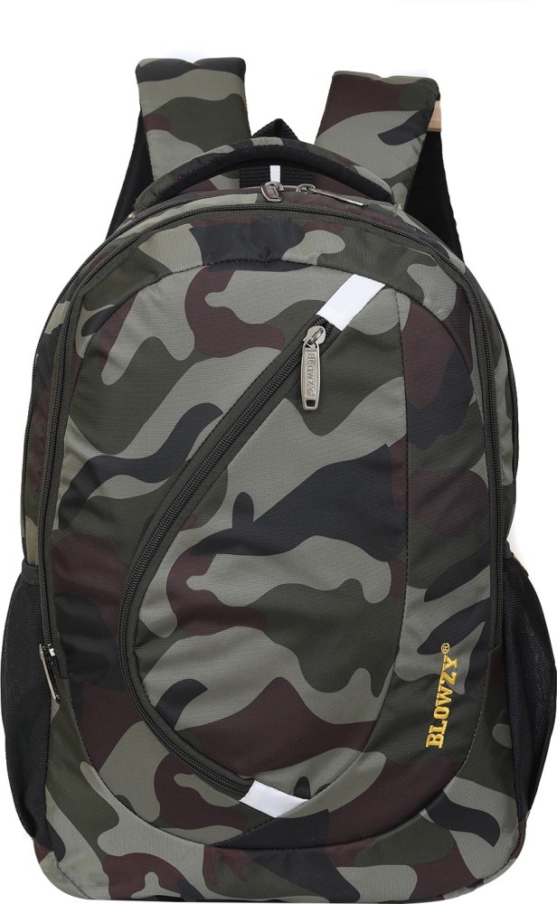 Blowzy Army laptop bags 35 L Laptop Backpack Multicolor Price in India Flipkart