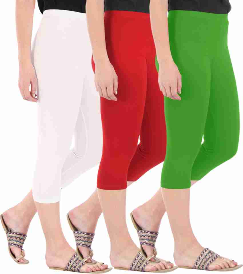 BEFLI Capri Leggings Women Multicolor Capri - Buy BEFLI Capri Leggings  Women Multicolor Capri Online at Best Prices in India