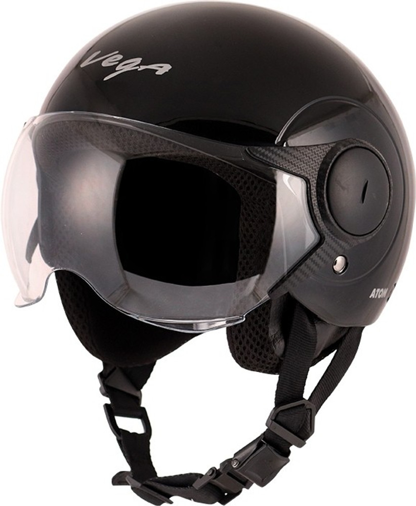 Vega open face helmet with discount lock hole