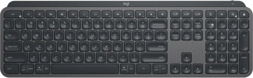 Logitech MX Keys / Advanced Illuminated Wireless, Tactile Responsive  Typing, Backlit Keys Wireless Multi-device Keyboard - Logitech 