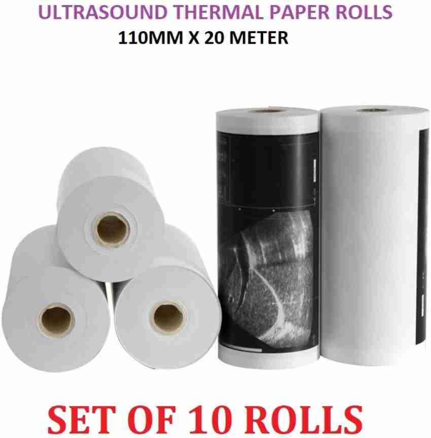 White Thermal Paper 80 or 110mm