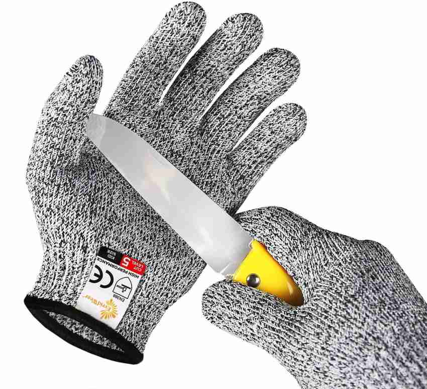 eDUST Kitchen Knife Blade Proof Safety Protection Cut Resistant Gloves  Level 5 Anti Cut Gloves Synthetic Safety Gloves Price in India - Buy eDUST Kitchen  Knife Blade Proof Safety Protection Cut Resistant