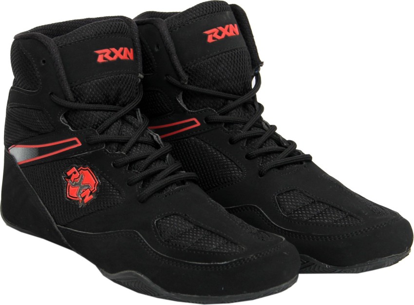 Mens black wrestling on sale shoes