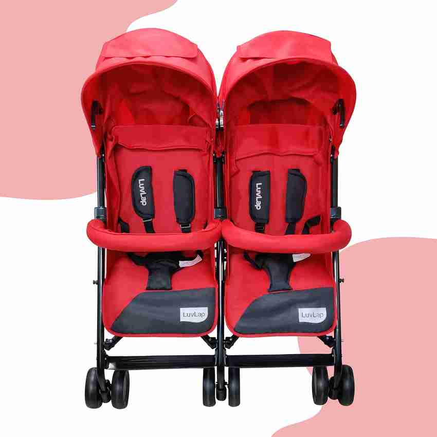 LuvLap TwinStar Stroller Buggy for Baby Kids 6 36 Months