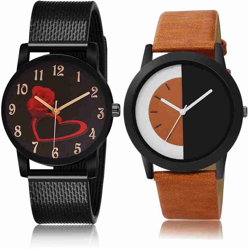 NEUTRON 2 combo watch Analog Watch For Boys Buy NEUTRON 2 combo watch Analog Watch For Boys Treading Rich I Love You 2 Watch Combo For Boys And men