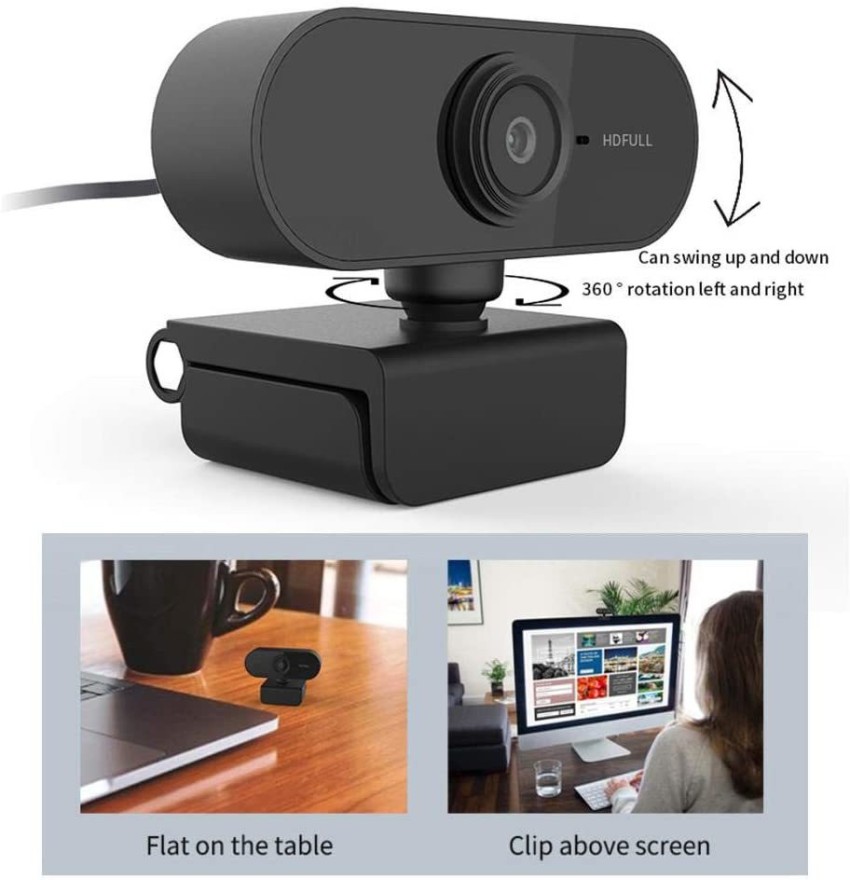 Usb Webcam Webcam With Microphone,12 Megapixel Hd Usb Camera Live Streaming  With Buil