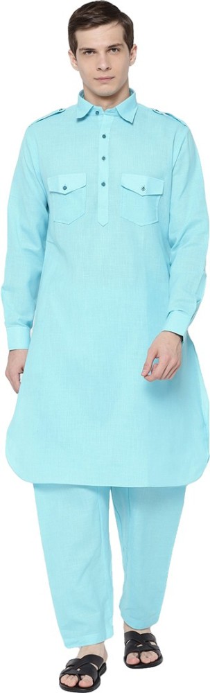 Sky discount blue pathani