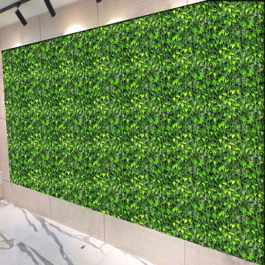 Artificial UV Vertical Garden Mat with Green Bushes - Elen India