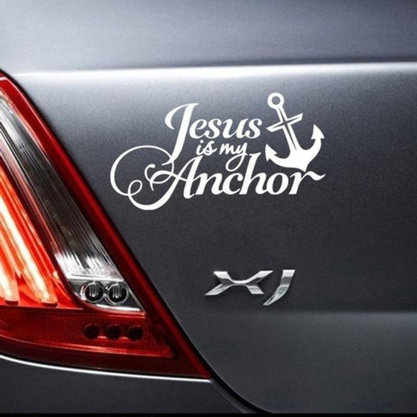 Anchor car store decal