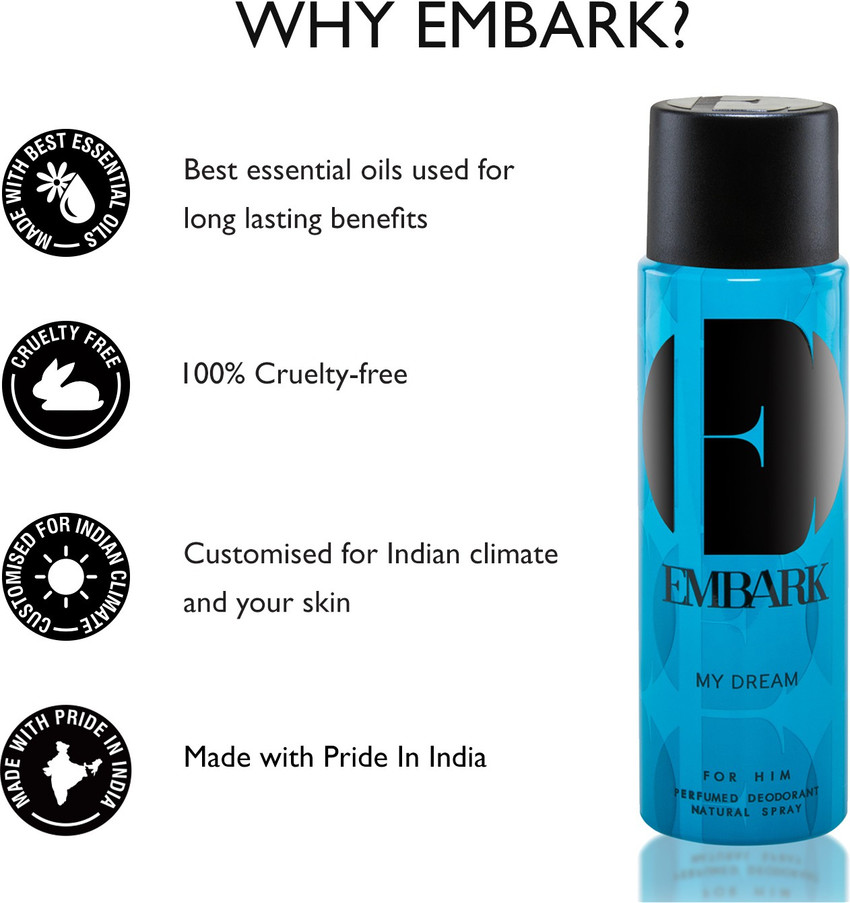 EMBARK My Dream for him 150 ml Perfume Body Spray For Men