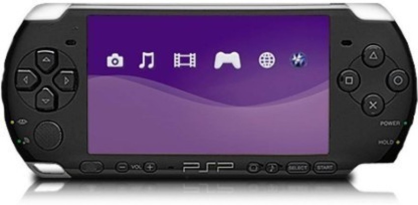 NextTech Grand Classic GCL PSP With MP4 Player NT-030 4 GB gaming console  with 10000 GAMES (Black) 4 GB with Contra, Super Mario