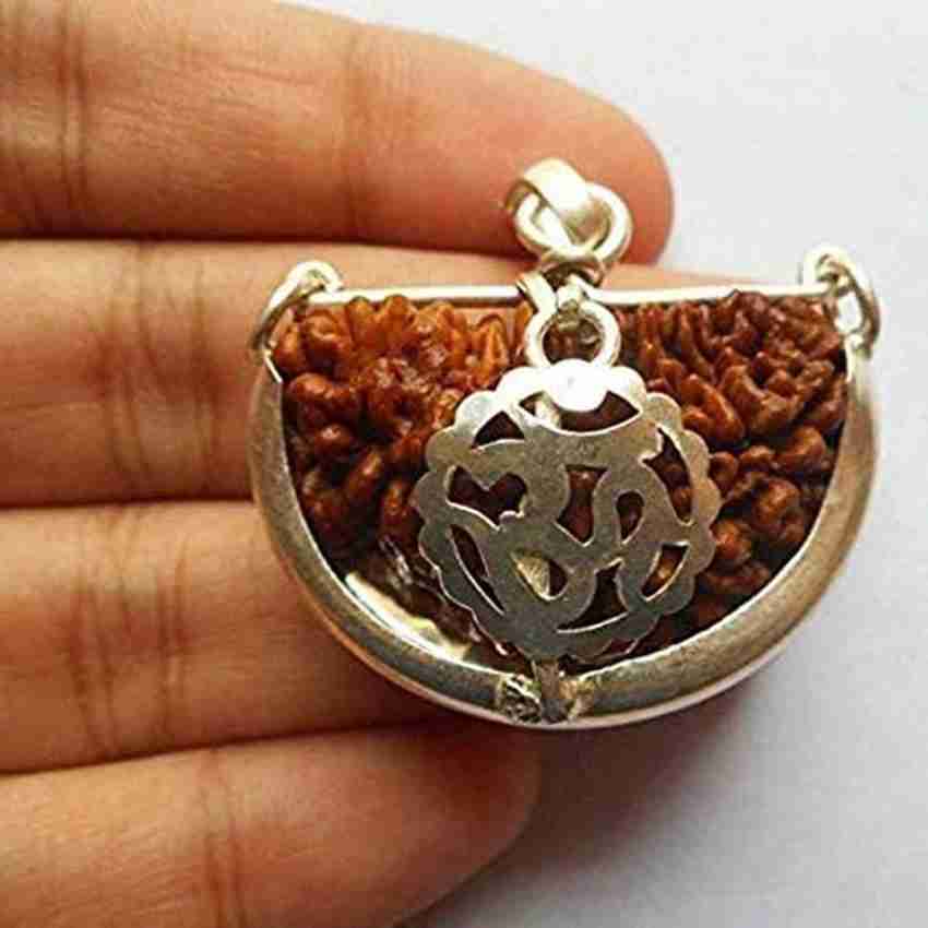 Ek mukhi rudraksha silver pendant outlet