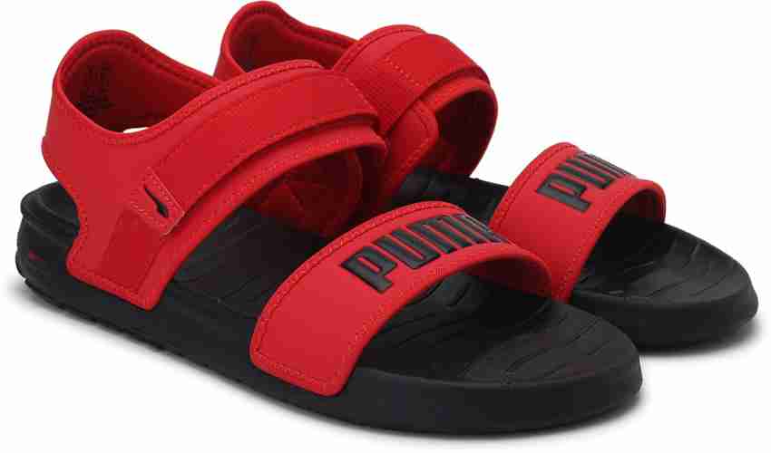 Puma sandals red hotsell