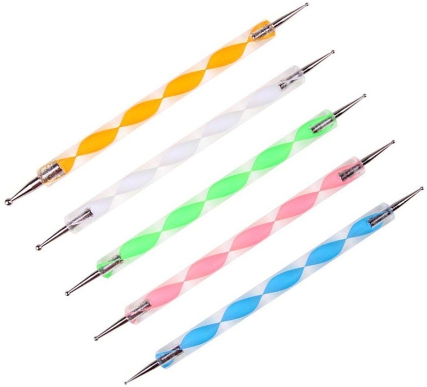 Dual End Tracing Dotting Stylus Indentation Pens For Painting Engraving NEW  5Pcs