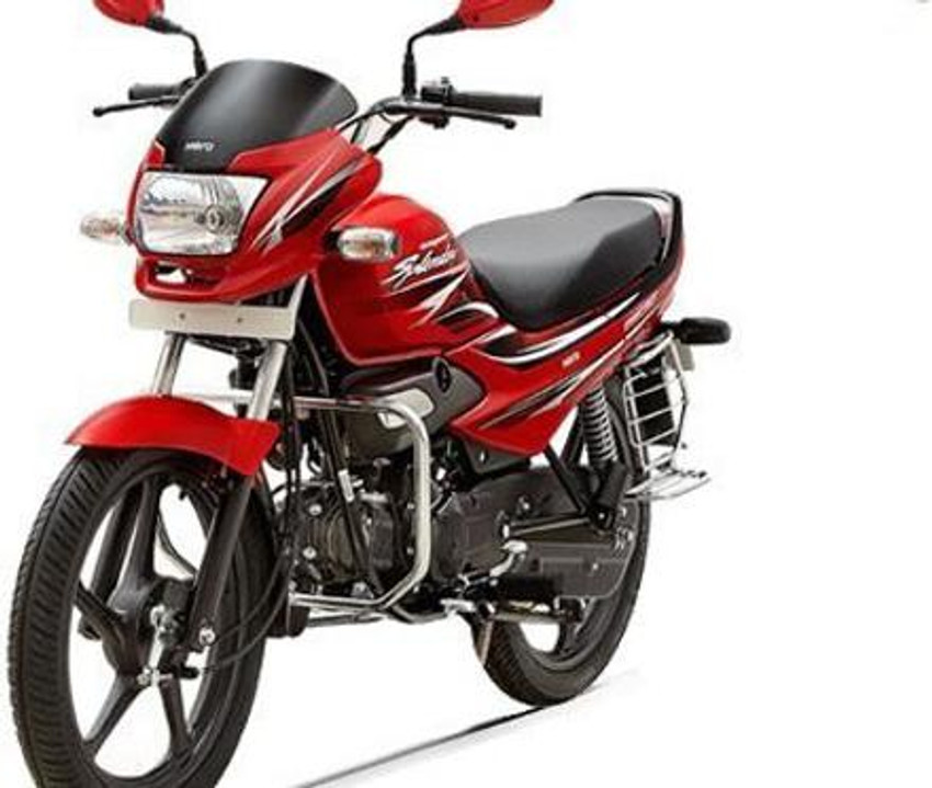 Super splendor new model red colour on sale